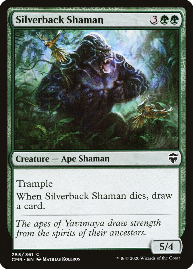 Silverback Shaman [Commander Legends] Magic: The Gathering