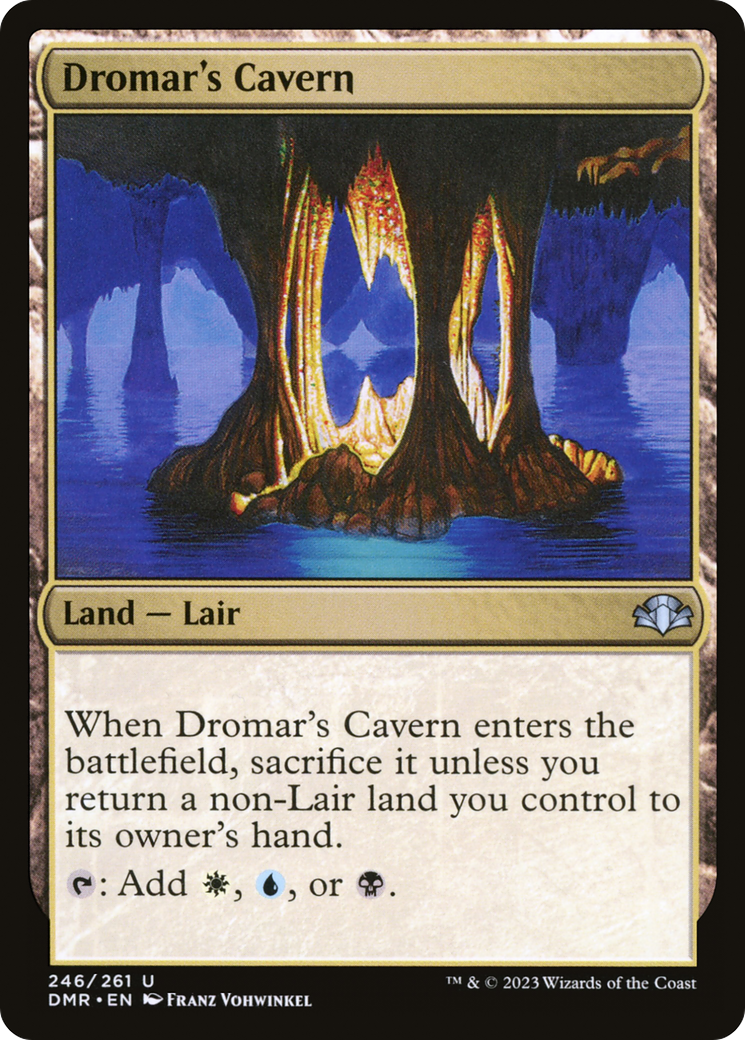 Dromar's Cavern [Dominaria Remastered] Magic: The Gathering