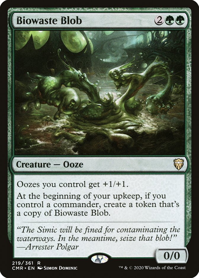 Biowaste Blob [Commander Legends] Magic: The Gathering