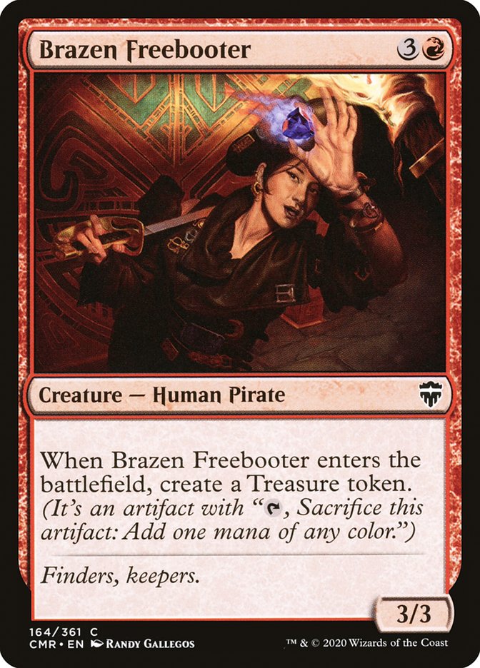 Brazen Freebooter [Commander Legends] Magic: The Gathering