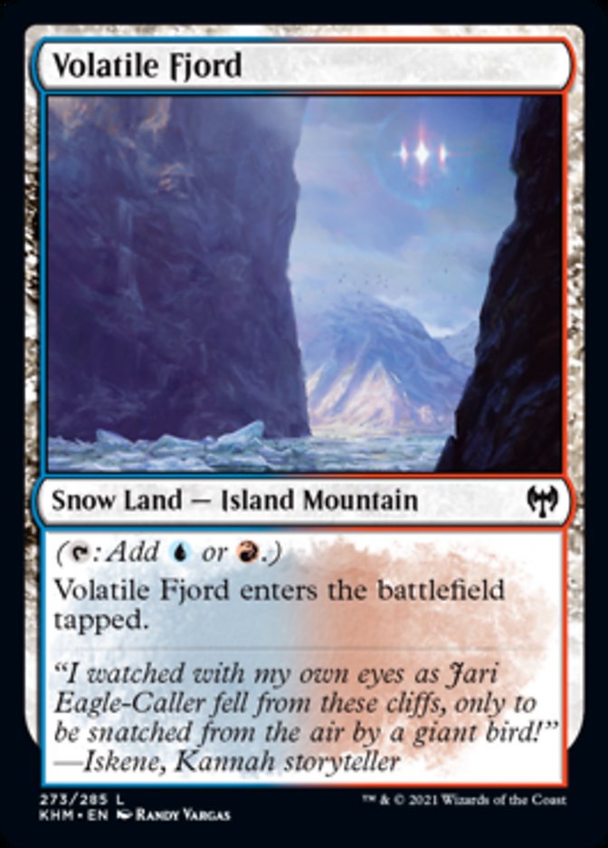 Volatile Fjord [Kaldheim] Magic: The Gathering