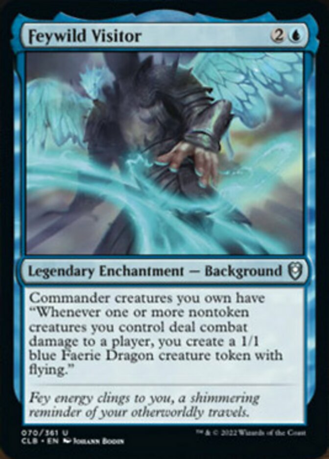 Feywild Visitor [Commander Legends: Battle for Baldur's Gate] Magic: The Gathering