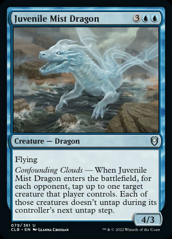 Juvenile Mist Dragon [Commander Legends: Battle for Baldur's Gate] Magic: The Gathering