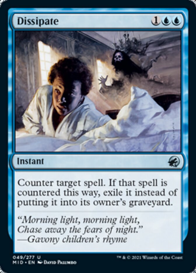 Dissipate [Innistrad: Midnight Hunt] Magic: The Gathering