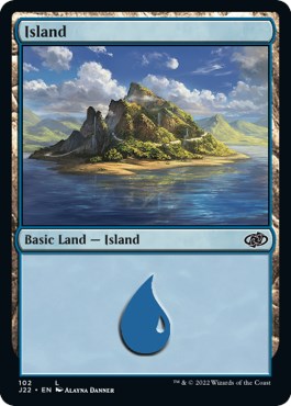 Island (102) [Jumpstart 2022] Magic: The Gathering