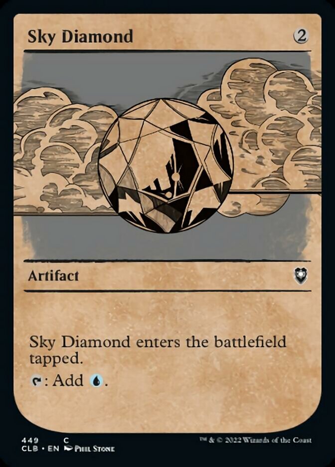 Sky Diamond (Showcase) [Commander Legends: Battle for Baldur's Gate] Magic: The Gathering