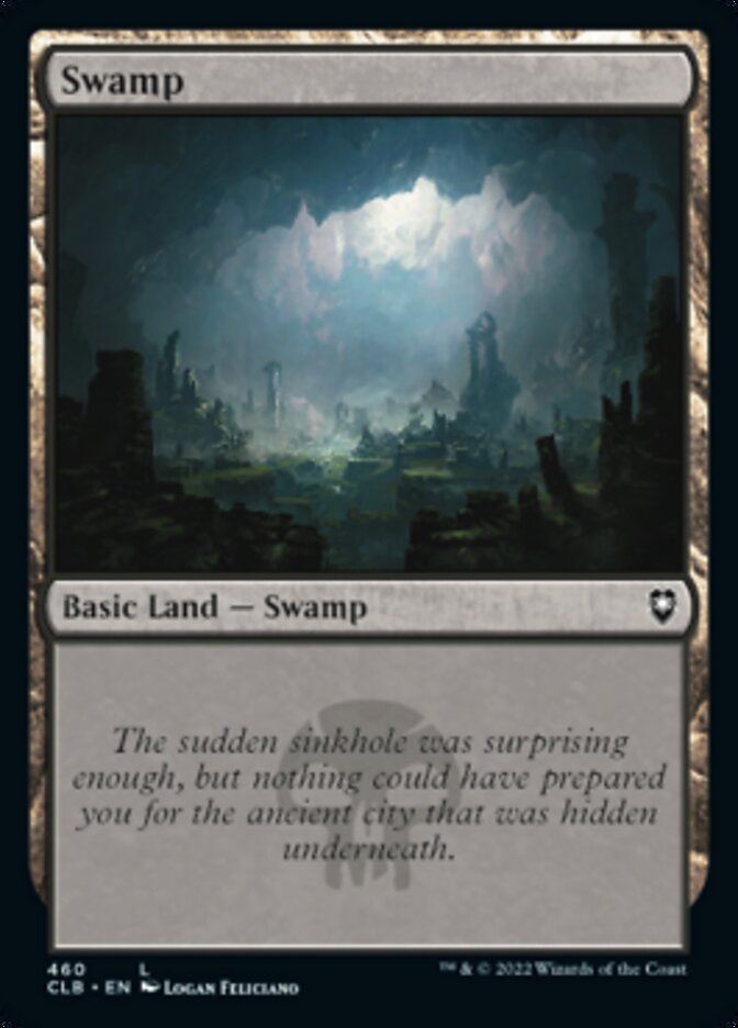 Swamp (460) [Commander Legends: Battle for Baldur's Gate] Magic: The Gathering