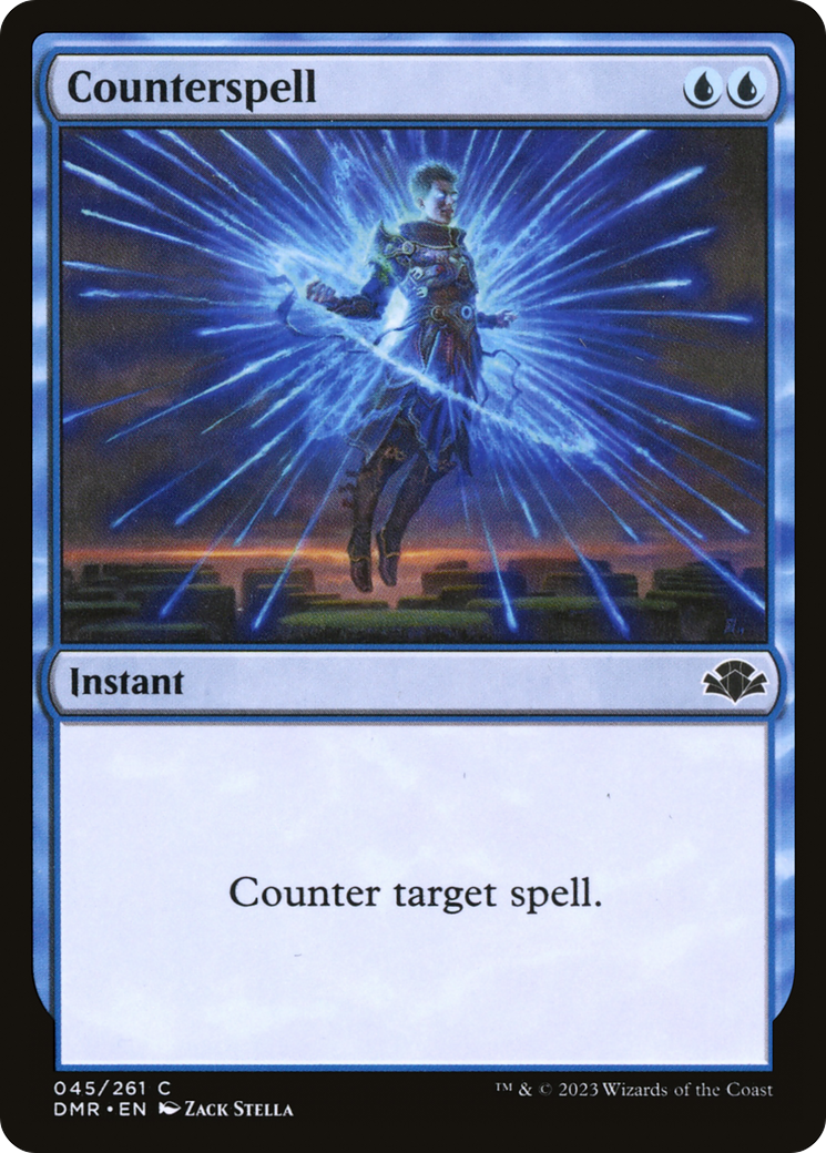 Counterspell [Dominaria Remastered] Magic: The Gathering