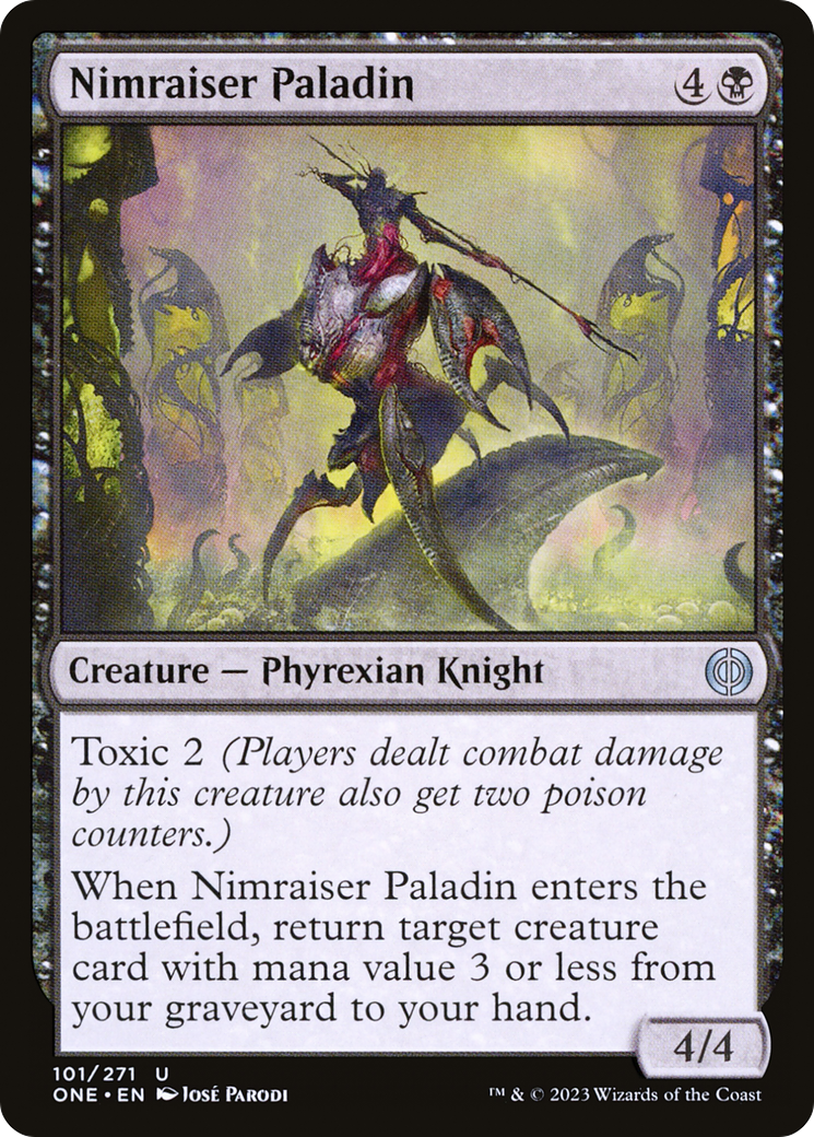 Nimraiser Paladin [Phyrexia: All Will Be One] Magic: The Gathering