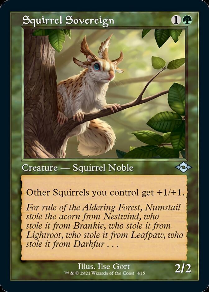 Squirrel Sovereign (Retro) [Modern Horizons 2] Magic: The Gathering