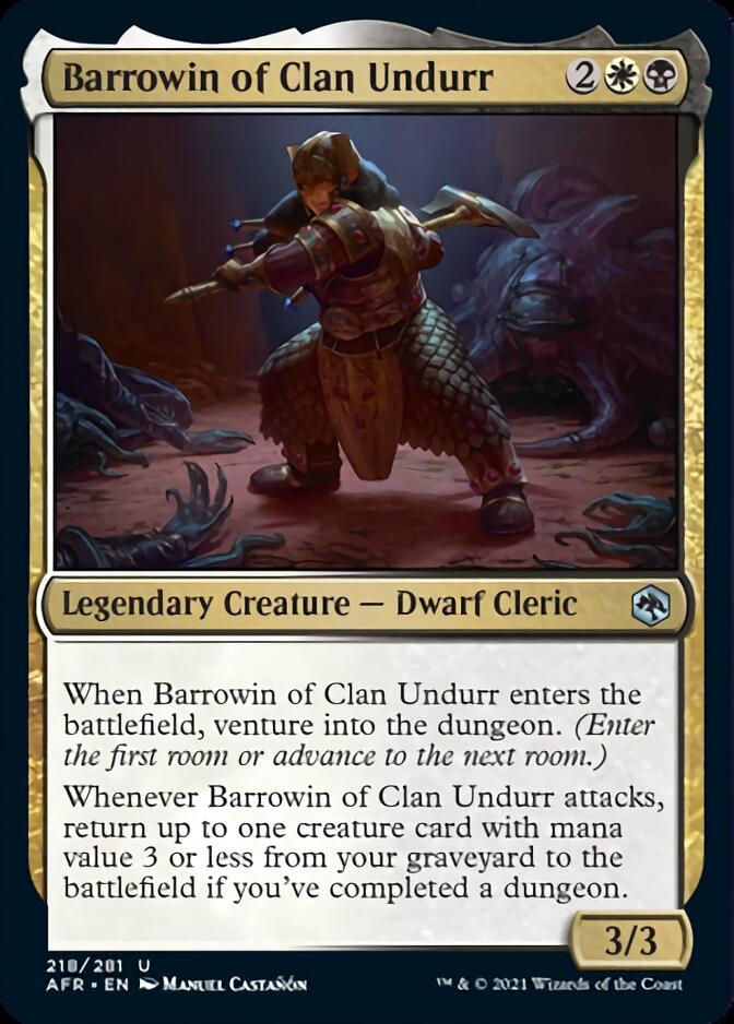 Barrowin of Clan Undurr [Dungeons & Dragons: Adventures in the Forgotten Realms] Magic: The Gathering