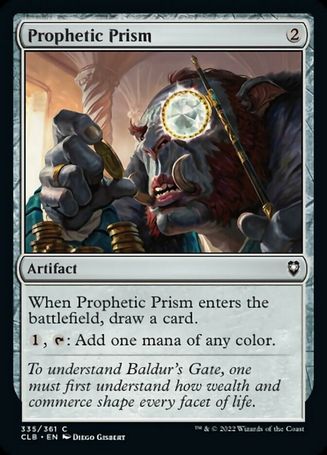 Prophetic Prism [Commander Legends: Battle for Baldur's Gate] Magic: The Gathering