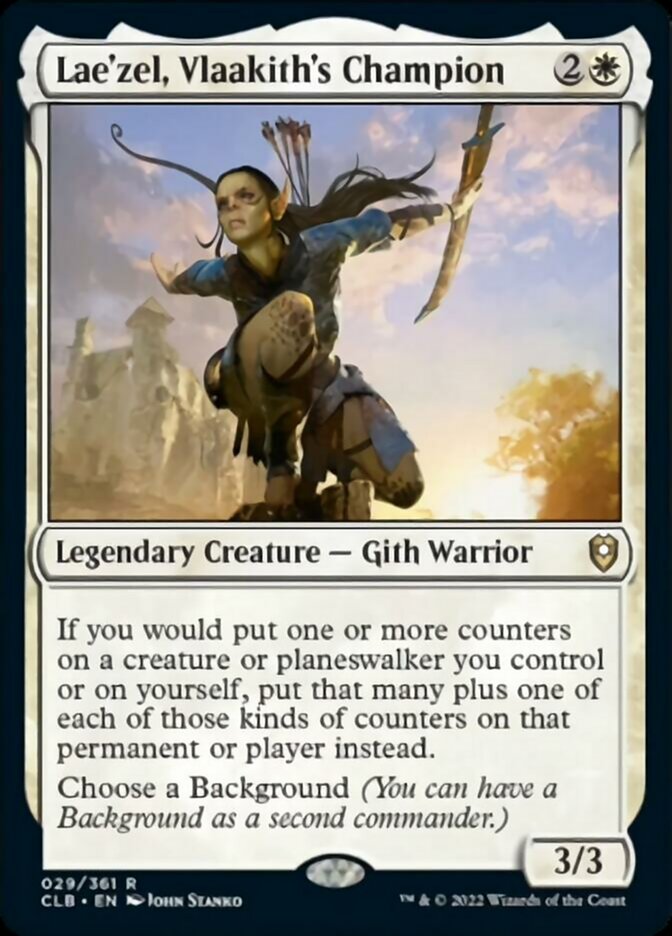 Lae'zel, Vlaakith's Champion [Commander Legends: Battle for Baldur's Gate] Magic: The Gathering