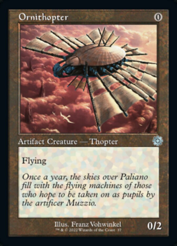 Ornithopter (Retro) [The Brothers' War Retro Artifacts] Magic: The Gathering