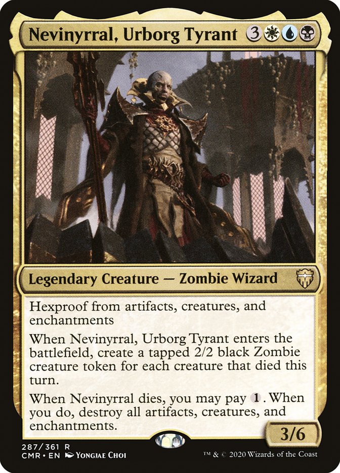 Nevinyrral, Urborg Tyrant [Commander Legends] Magic: The Gathering