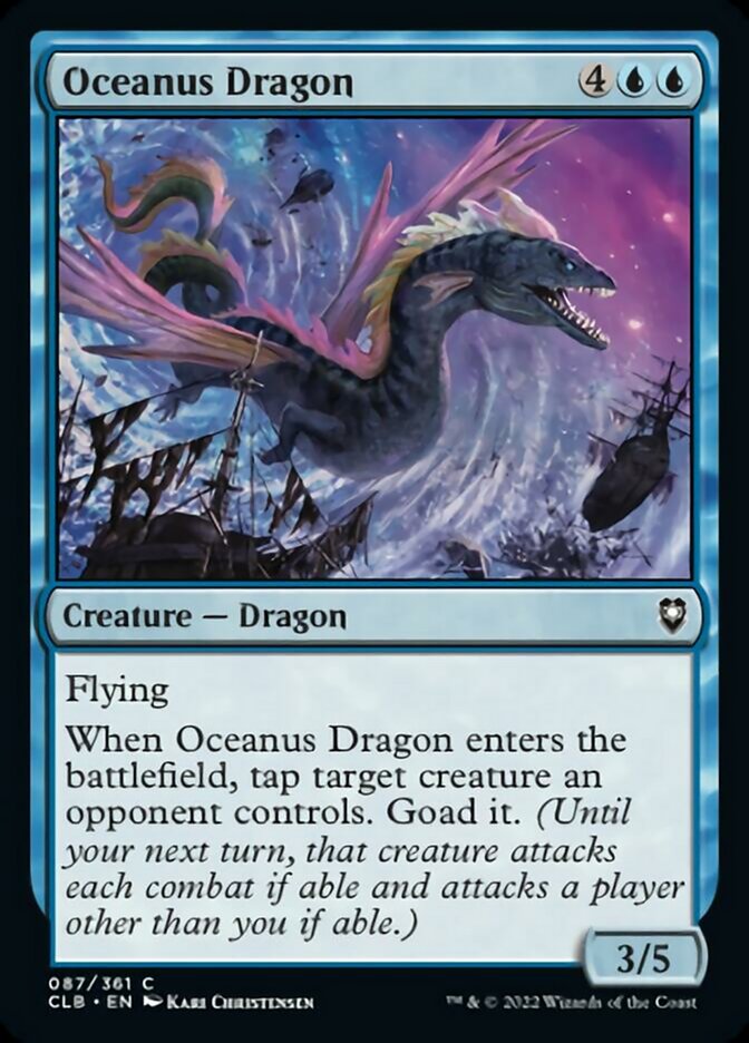 Oceanus Dragon [Commander Legends: Battle for Baldur's Gate] Magic: The Gathering