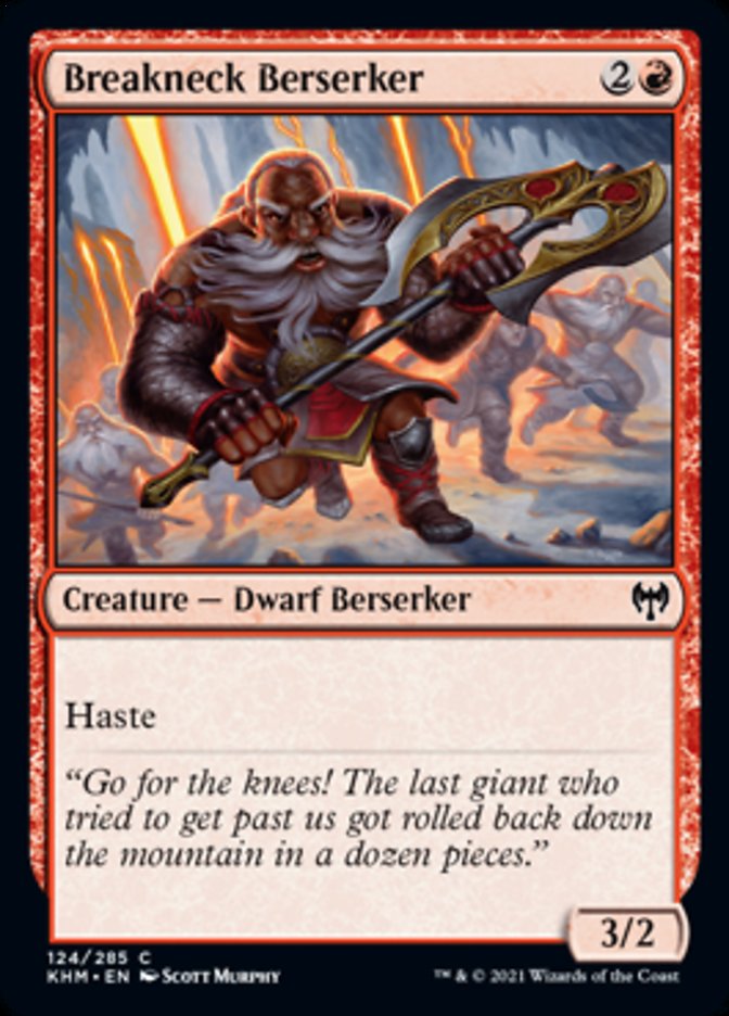 Breakneck Berserker [Kaldheim] Magic: The Gathering