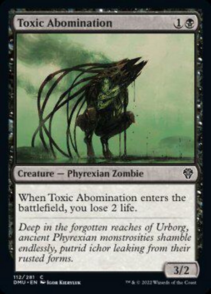 Toxic Abomination [Dominaria United] Magic: The Gathering