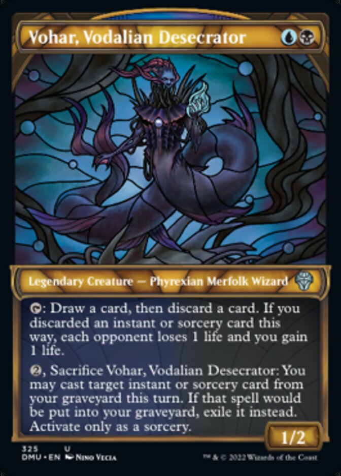 Vohar, Vodalian Desecrator (Showcase) [Dominaria United] Magic: The Gathering