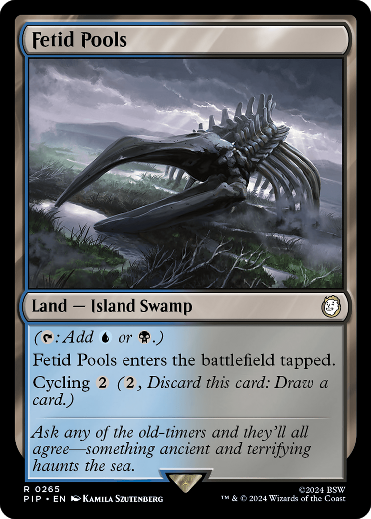 Fetid Pools [Fallout] Magic: The Gathering