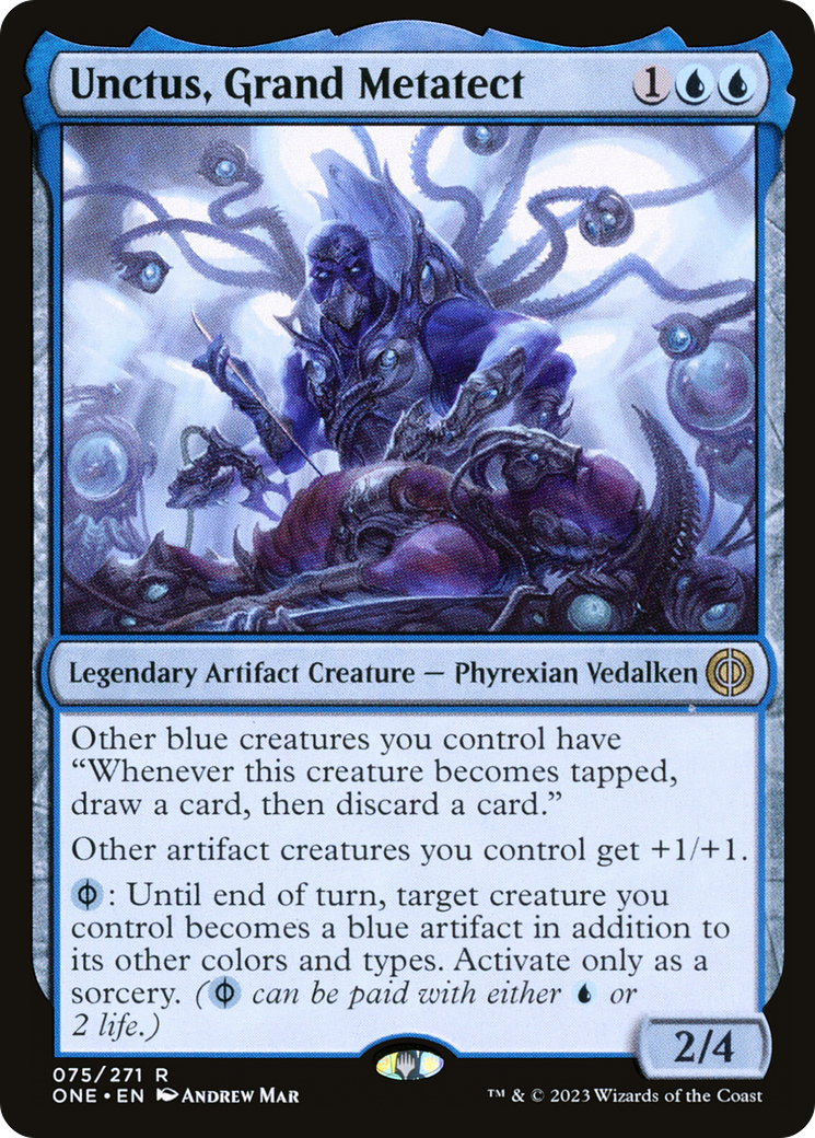 Unctus, Grand Metatect [Phyrexia: All Will Be One] Magic: The Gathering