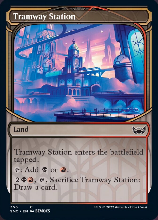 Tramway Station (Showcase Skyscraper) [Streets of New Capenna] Magic: The Gathering