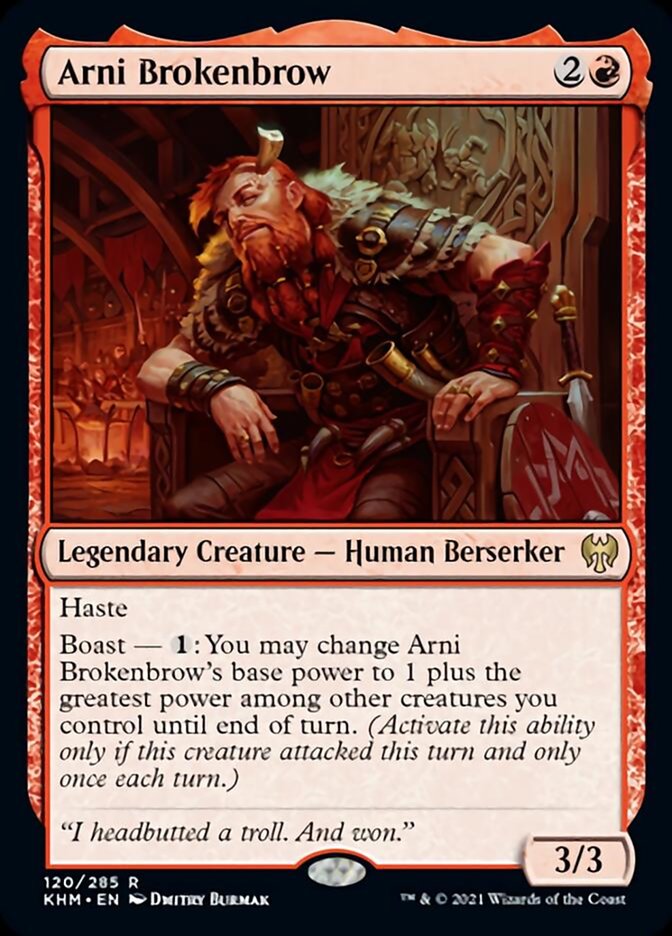 Arni Brokenbrow [Kaldheim] Magic: The Gathering