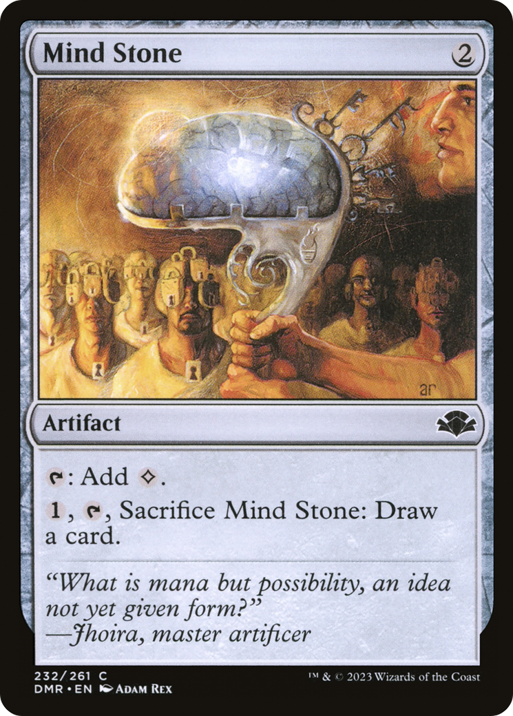 Mind Stone [Dominaria Remastered] Magic: The Gathering