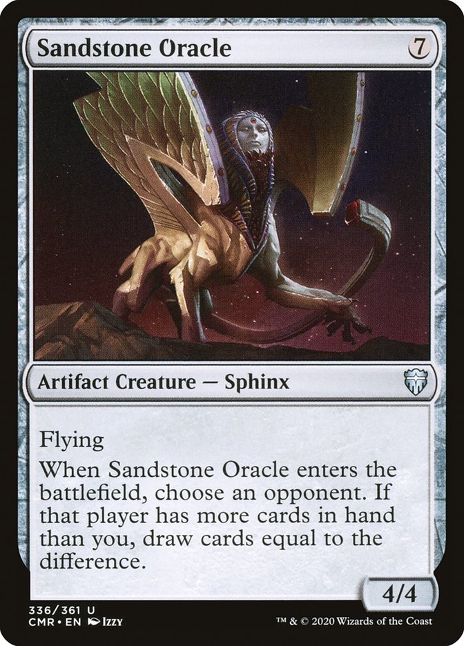 Sandstone Oracle [Commander Legends] Magic: The Gathering