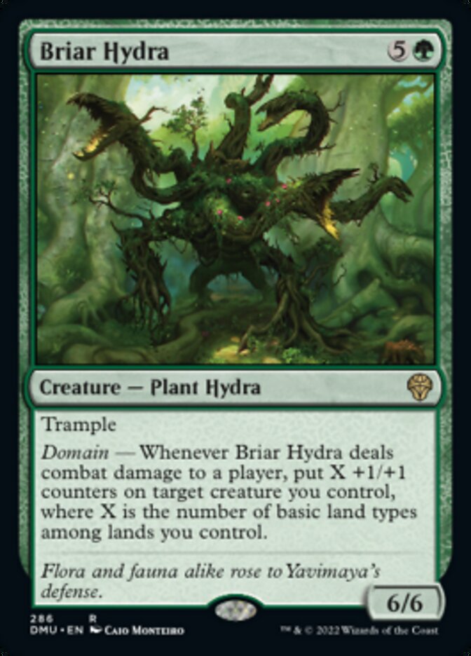 Briar Hydra [Dominaria United] Magic: The Gathering