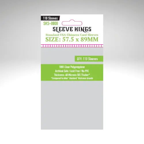 Sleeve Kings: USA Chimera Card Sleeves (57.5x89mm)