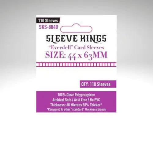 Sleeve Kings '"Everdell Mini Compatible" Sleeves (44X63mm) 110 Pack