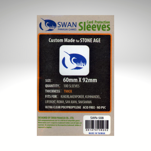 Swan Sleeves Premium (60x92mm) 100 pack