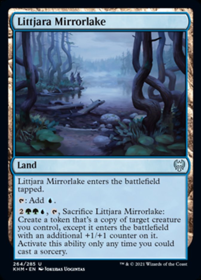 Littjara Mirrorlake [Kaldheim] Magic: The Gathering