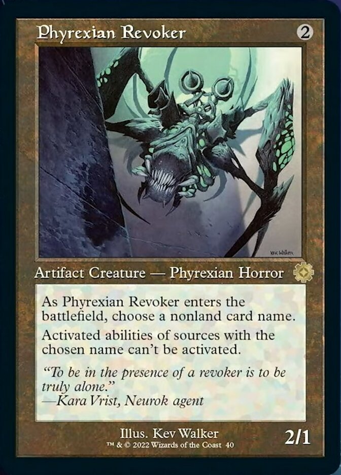 Phyrexian Revoker (Retro) [The Brothers' War Retro Artifacts] Magic: The Gathering