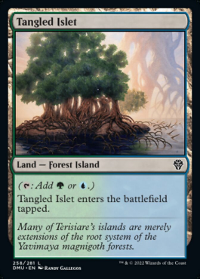 Tangled Islet [Dominaria United] Magic: The Gathering