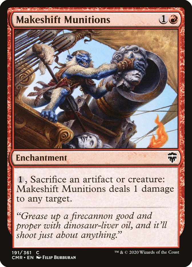 Makeshift Munitions [Commander Legends] Magic: The Gathering