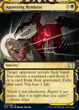 Agonizing Remorse [Strixhaven: School of Mages Mystical Archive] Magic: The Gathering