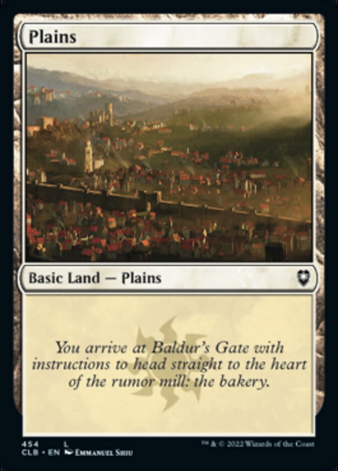 Plains (454) [Commander Legends: Battle for Baldur's Gate] Magic: The Gathering