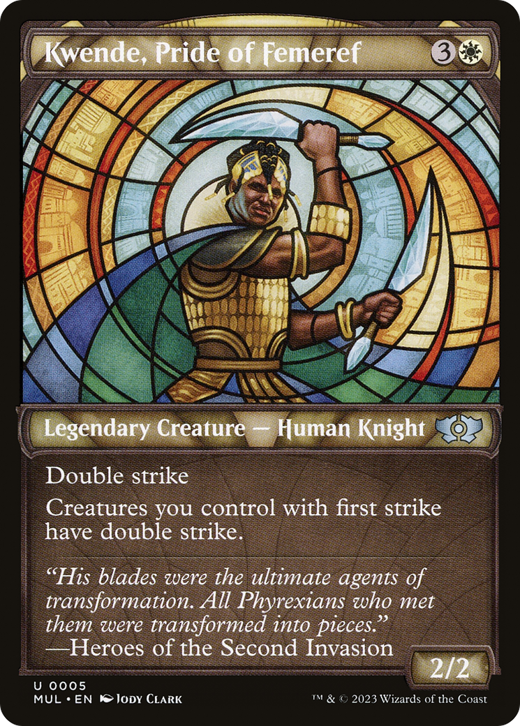 Kwende, Pride of Femeref [Multiverse Legends] Magic: The Gathering