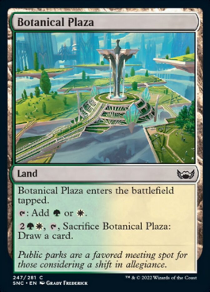 Botanical Plaza [Streets of New Capenna] Magic: The Gathering