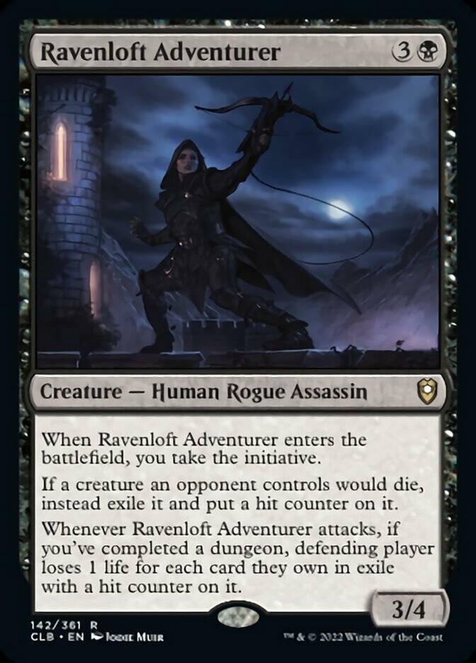 Ravenloft Adventurer [Commander Legends: Battle for Baldur's Gate] Magic: The Gathering