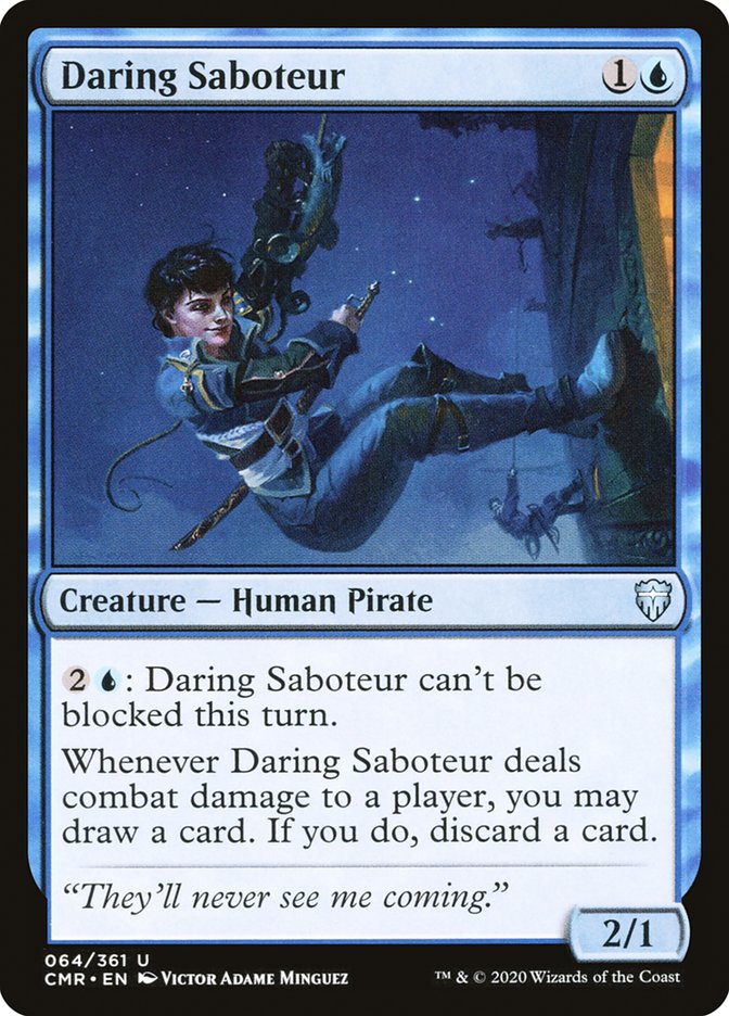 Daring Saboteur [Commander Legends] Magic: The Gathering