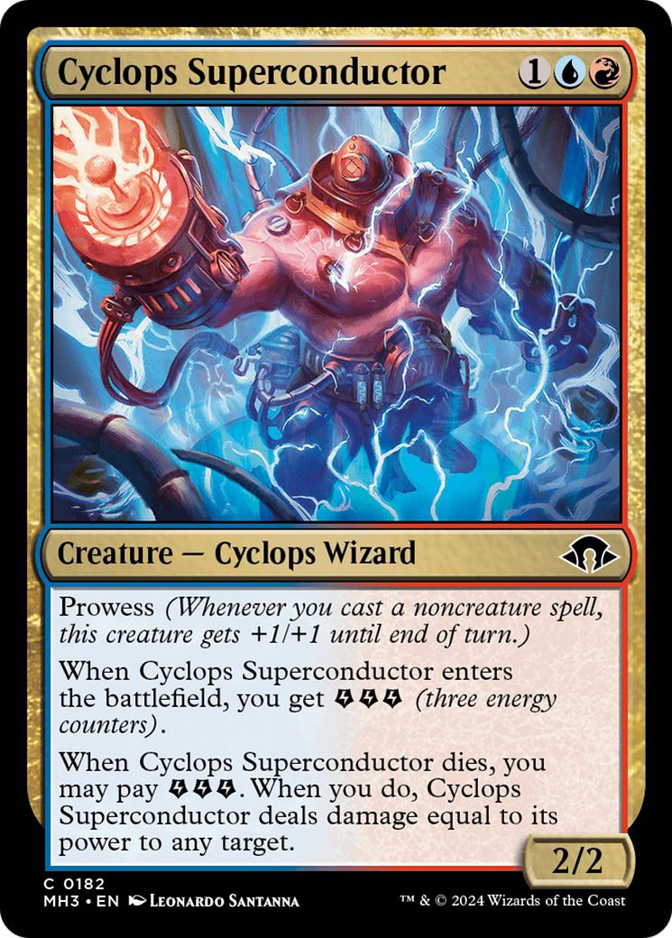 Cyclops Superconductor [Modern Horizons 3] Magic: The Gathering