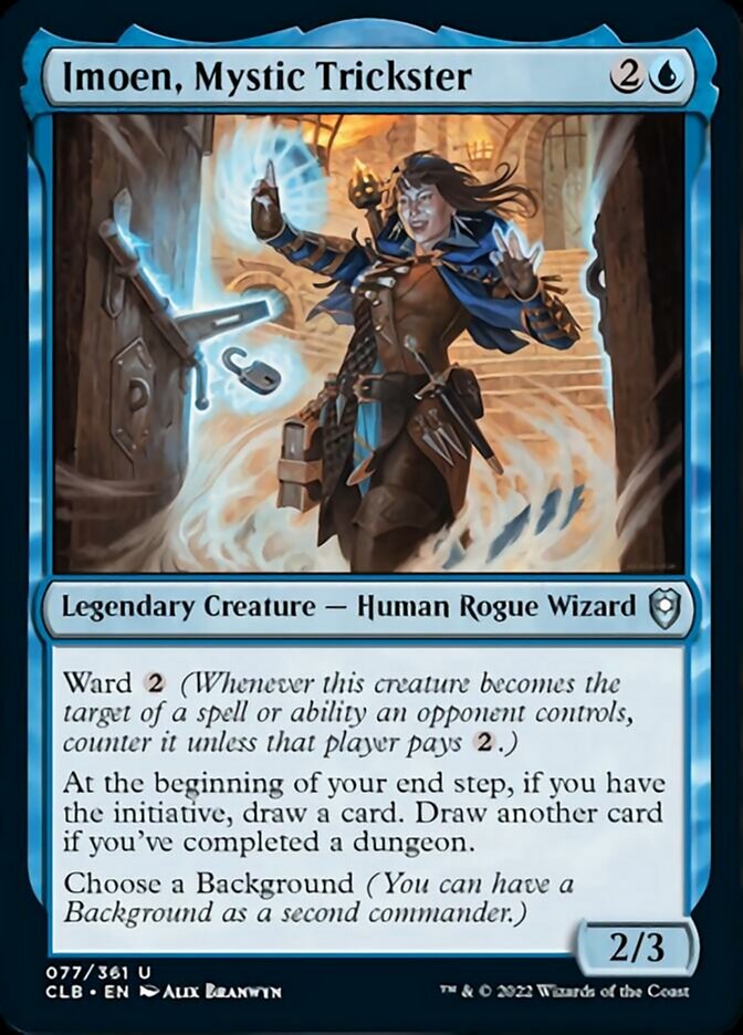 Imoen, Mystic Trickster [Commander Legends: Battle for Baldur's Gate] Magic: The Gathering