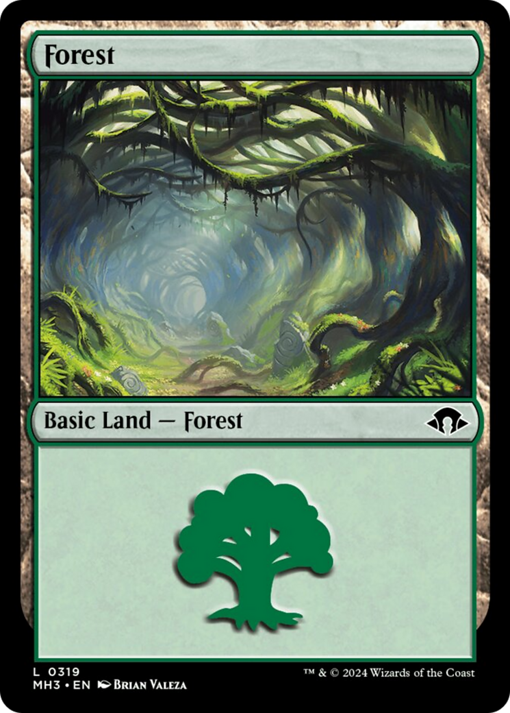 Forest (0319) [Modern Horizons 3] Magic: The Gathering