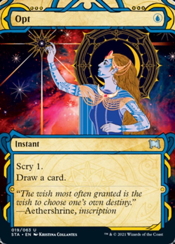 Opt [Strixhaven: School of Mages Mystical Archive] Magic: The Gathering