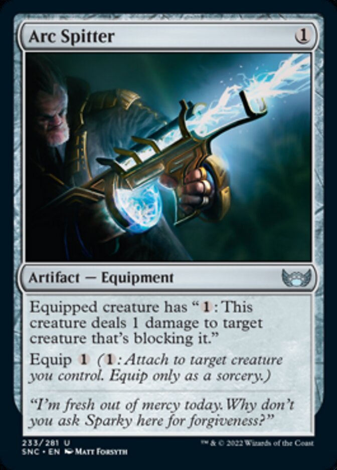 Arc Spitter [Streets of New Capenna] Magic: The Gathering