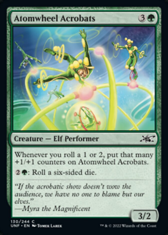 Atomwheel Acrobats [Unfinity] Magic: The Gathering