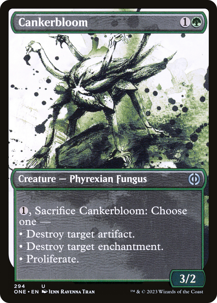 Cankerbloom (Showcase Ichor) [Phyrexia: All Will Be One] Magic: The Gathering